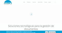 Desktop Screenshot of deltainformatica.es