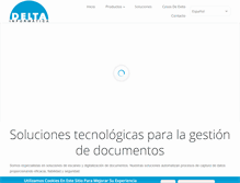 Tablet Screenshot of deltainformatica.es